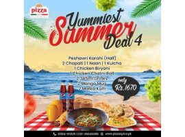 Pizza Spice Yummiest Summer Deal 4 For Rs.1670/-
